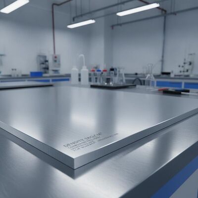 Lebar 1000mm 3000mm Magnesium Alloy Plate Featuring Density 18gcm3 Corrosion Resistant Lightweight Material untuk Industri