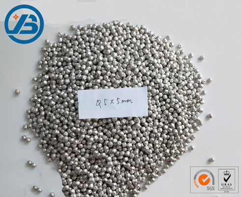 membeli ISO9001 99,95% Mg Butir Magnesium Ukuran 1 ~ 6mm / Orp Magnesium Ball online manufacture
