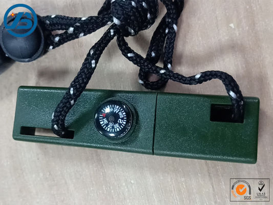 membeli Magnesium Flint Stone Fire Starter Fire Steel With Whistle, Logo Khusus online manufacture