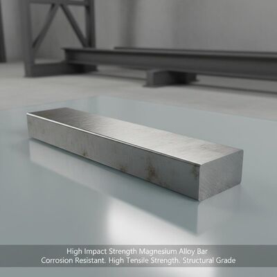 Tinggi kekuatan dampak Magnesium paduan bar Menawarkan ketahanan korosi yang baik dan kekuatan tarik yang tinggi Ideal untuk struktural