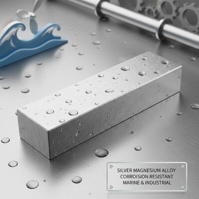 Perunggu Magnesium Alloy Bar Casting Processing Technology Corrosion Resistant Material Cocok untuk Laut dan Industri
